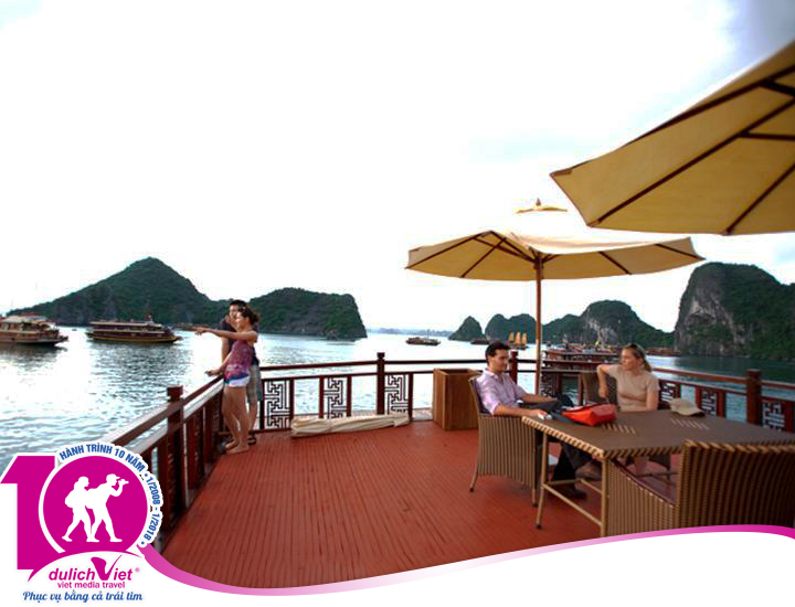 Du Lịch Free Easy Hạ Long giá tốt 2025 du thuyền Halong Sen Cruise